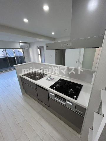 大阪市福島区鷺洲２丁目の賃貸マンションのキッチン