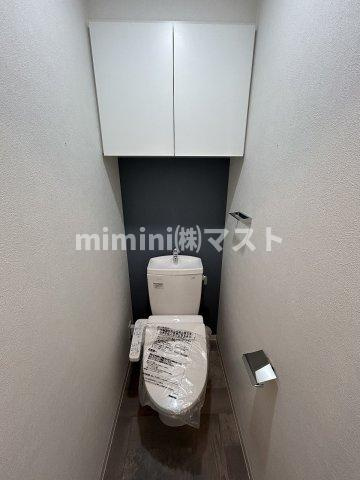 大阪市福島区鷺洲２丁目の賃貸マンションのトイレ