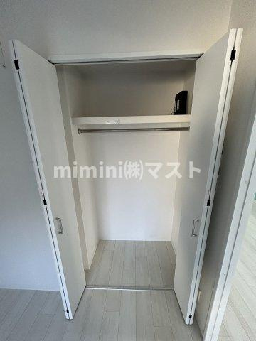 大阪市福島区鷺洲２丁目の賃貸マンションの収納