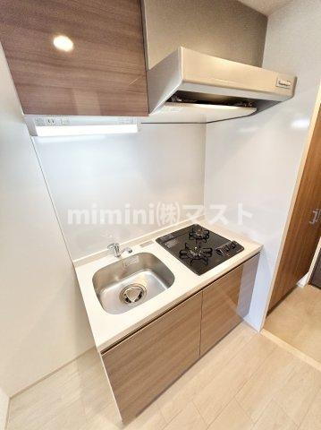 大阪市福島区海老江６丁目の賃貸マンションのキッチン