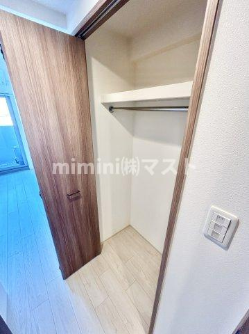 大阪市福島区海老江６丁目の賃貸マンションの収納