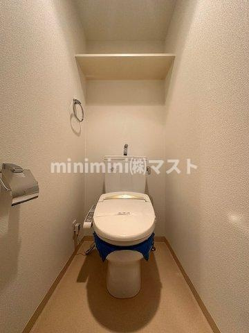 大阪市福島区大開２丁目の賃貸マンションのトイレ|※別号室参考写真