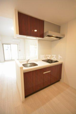 大阪市福島区鷺洲５丁目の賃貸マンションのキッチン