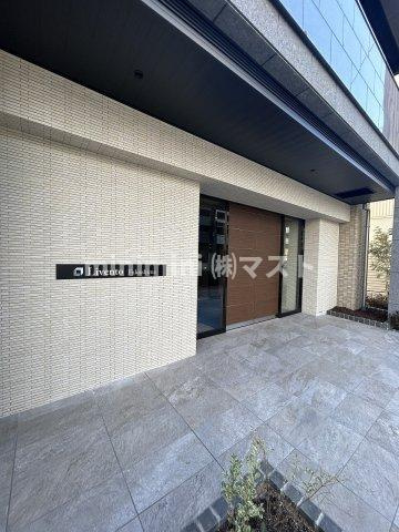 大阪市福島区鷺洲３丁目の賃貸マンションのエントランス