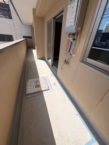 大阪市福島区吉野５丁目の賃貸マンションのバルコニー