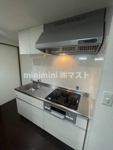 大阪市福島区福島３丁目の賃貸マンションのキッチン