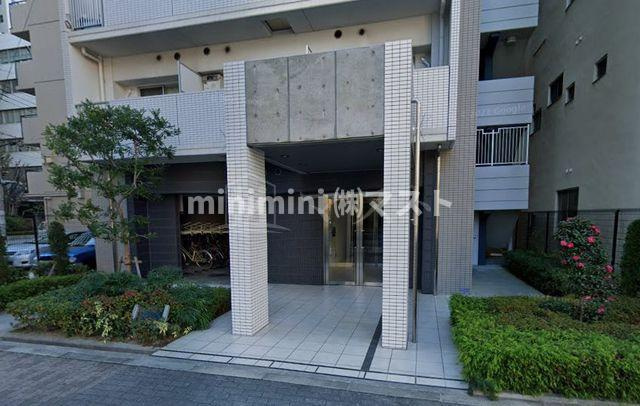 大阪市福島区福島７丁目の賃貸マンションのエントランス