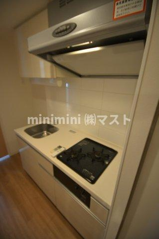 大阪市福島区福島７丁目の賃貸マンションのキッチン