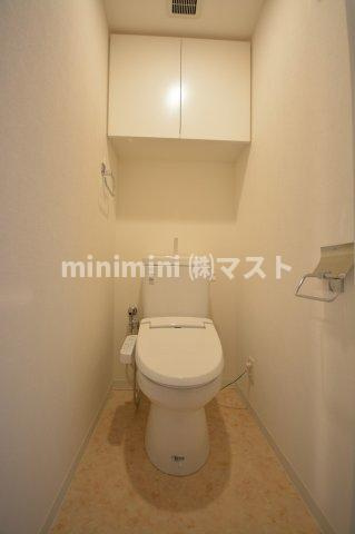 大阪市福島区福島７丁目の賃貸マンションのトイレ