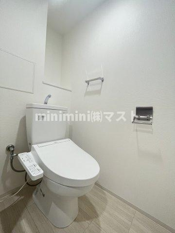 大阪市福島区海老江５丁目の賃貸マンションのトイレ|※別部屋参照