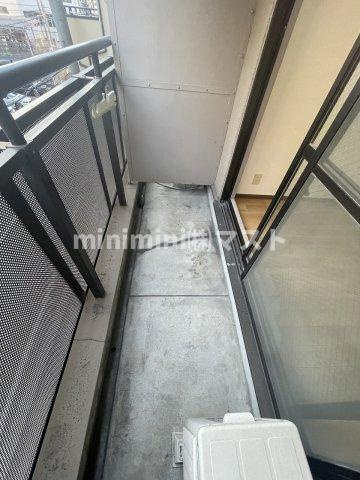 大阪市福島区海老江２丁目の賃貸マンションのバルコニー