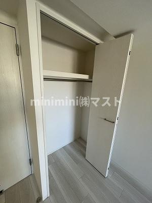 大阪市福島区鷺洲３丁目の賃貸マンションの収納