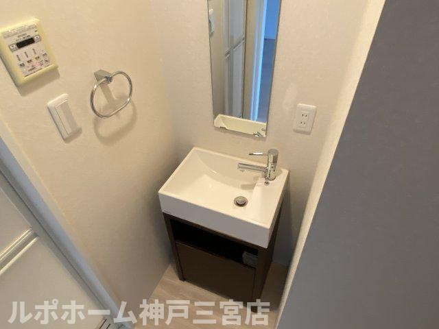 カシータ神戸元町JPの洗面所