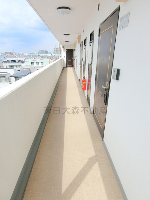 シティオ多摩川のその他共用部分|共用廊下