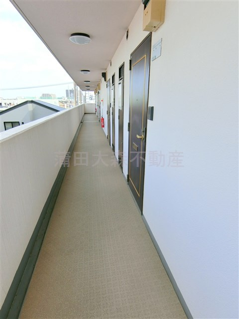 シティオ多摩川のその他共用部分|共用廊下