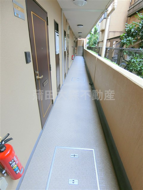 シティオ多摩川のその他共用部分|共用廊下