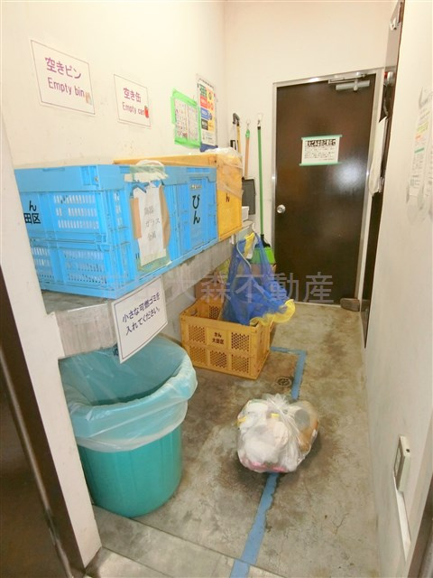 シティオ多摩川のその他共用部分|敷地内ゴミ捨て場
