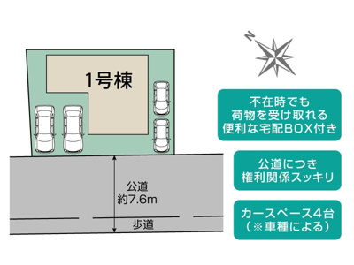 【区画図】 | 榛原郡吉田町川尻 新築建売 | 区画図です