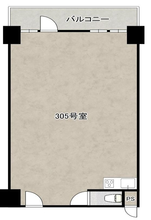 ネオアージュ土佐堀の間取り
