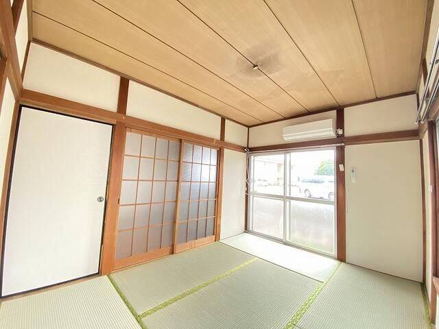 小川貸家の寝室