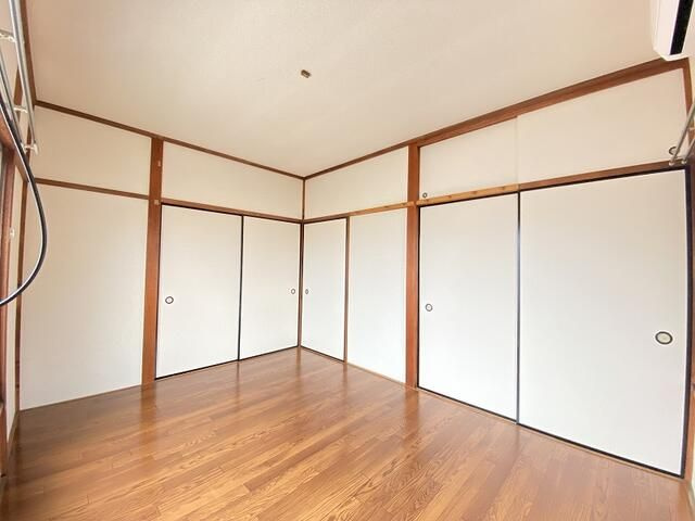 小川貸家の寝室