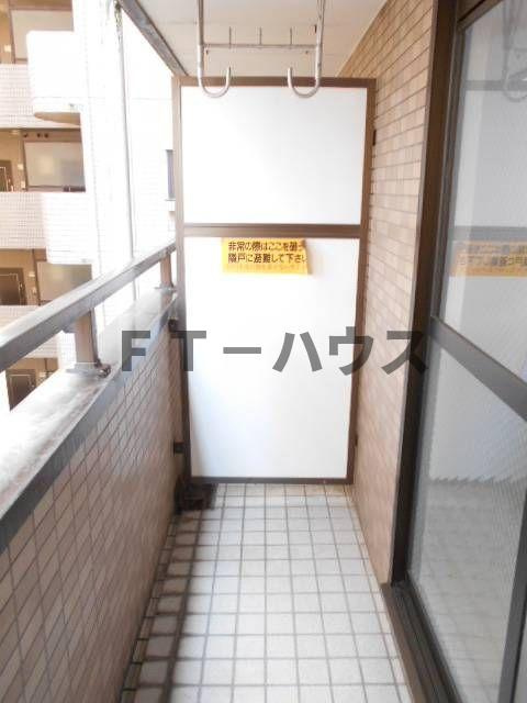 ロックグランデ船橋のバルコニー