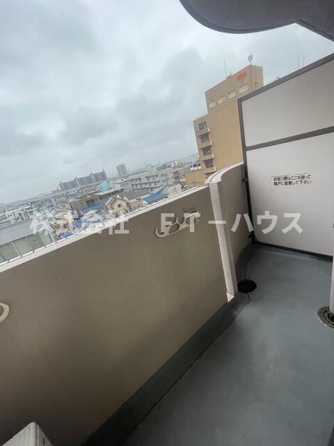 ジョイフル船橋のバルコニー