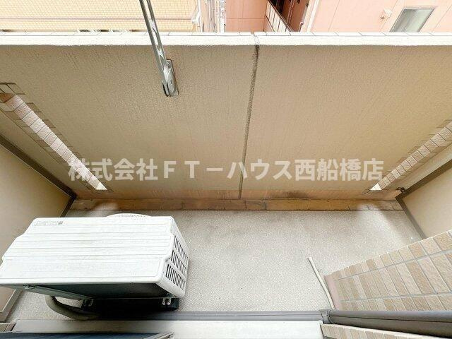 プライマル西船橋のバルコニー