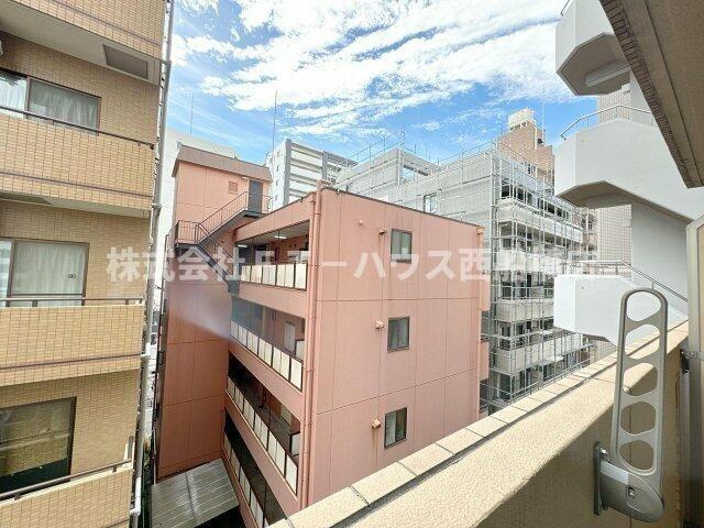 プライマル西船橋のバルコニー