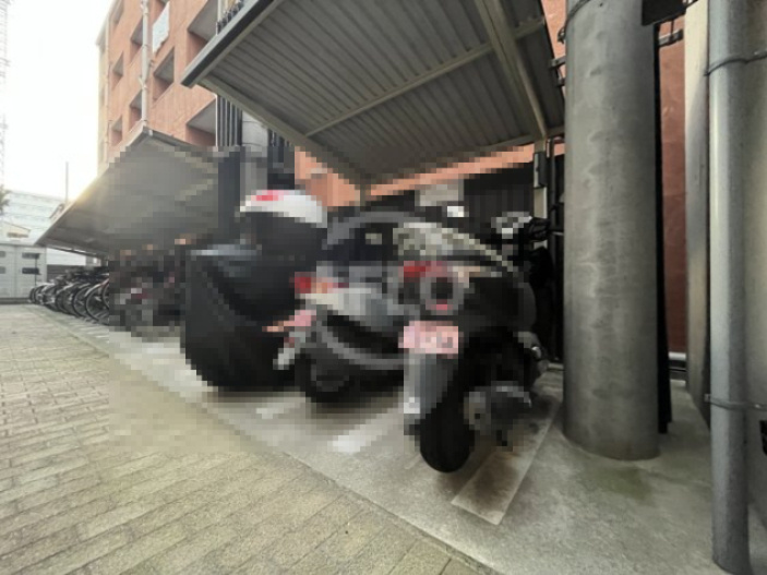 センターヒル御幣島の内装|バイク置き場