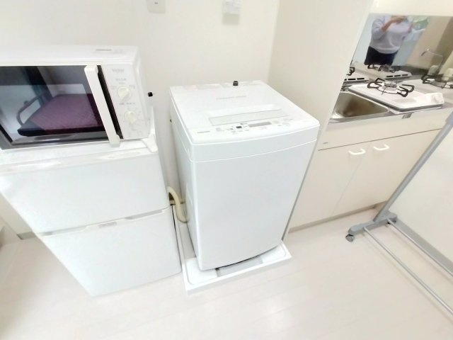 AP110 パレス中川II 202（亀有）のキッチン|



