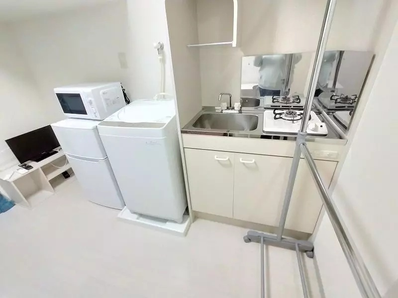 AP107 パレス中川II 101（亀有）のキッチン|



