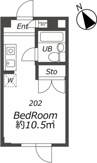 【間取り】 | AP1067 石神井台高野マンション 202 | 




