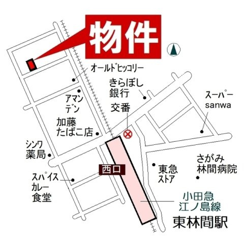 【外観】 | シティハイム大島 | 地図