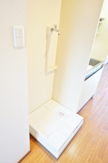 室内洗濯機置き場