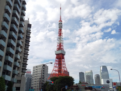 東京タワーまで950ｍ