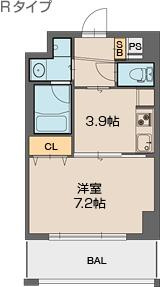 【間取り】 | ドルチェヴィータ新大阪