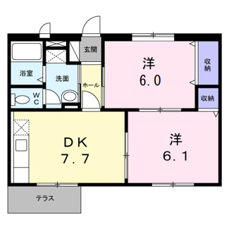 【間取り】 | メゾンシャルマン