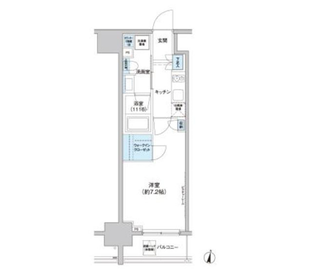【間取り】 | パークキューブ西新宿