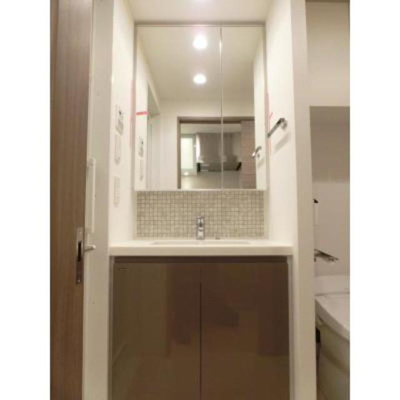 【洗面所】 | パークキューブ西新宿 | ※写真は同タイプ住戸です。