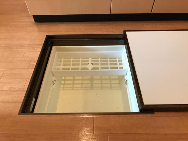ルミエール大坪の収納|床下収納