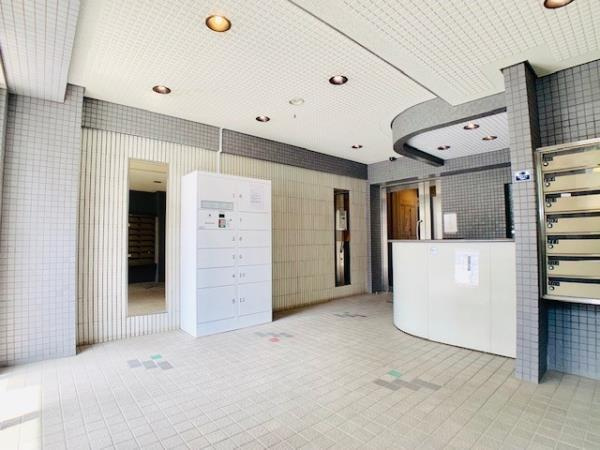 大井町タウンハウスのエントランス