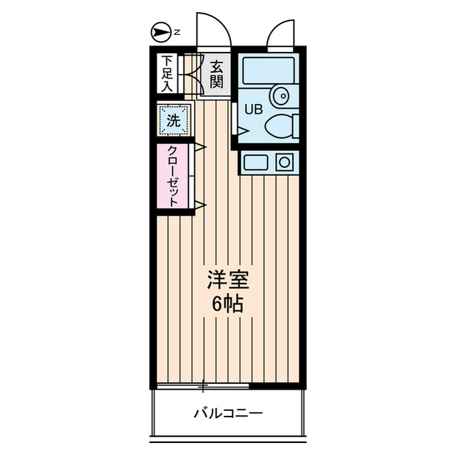 アルス東府中の間取り