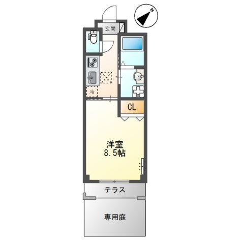 ソラナ宮本の間取り