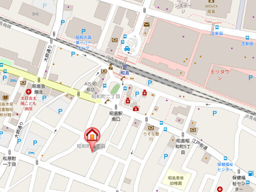 ＦＯＲＴＩＳの地図