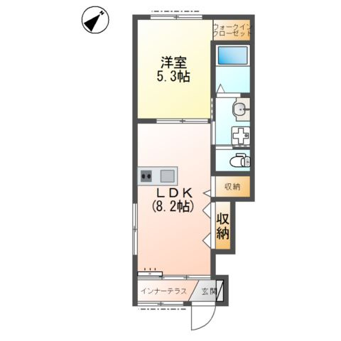 ル　ボワの間取り