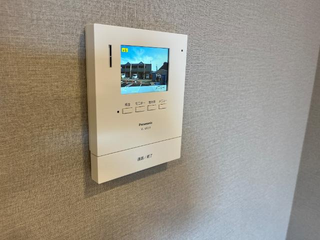 仮）八王子市長沼町アパート新築工事の内装|カメラ付インターホン（イメージ）