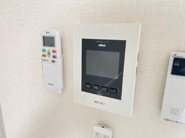 ソラナの内装|カメラ付インターホン