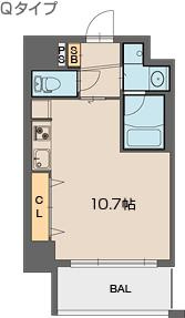 【間取り】 | ドルチェヴィータ新大阪