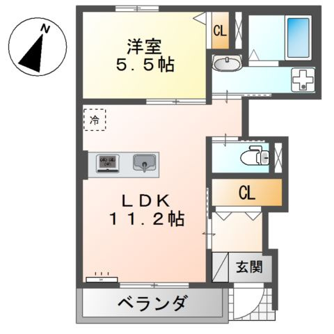 サンパレスの間取り